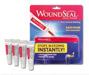 Powder Blood Clot Rapid Response Sterile Bottle WoundSeal® 4 Single Use tubes per box by Biolife LLC  ID CSU004